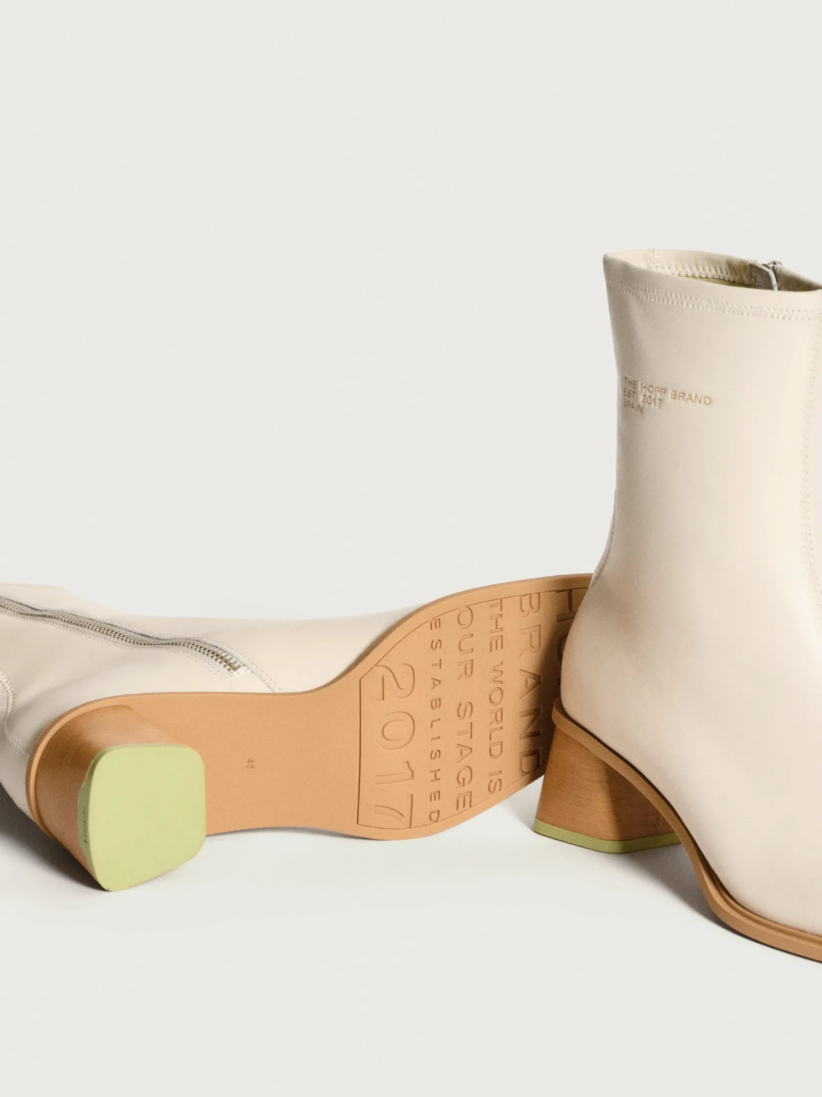 HOFF BOTÍN TACÓN DATE OFF WHITE Shop