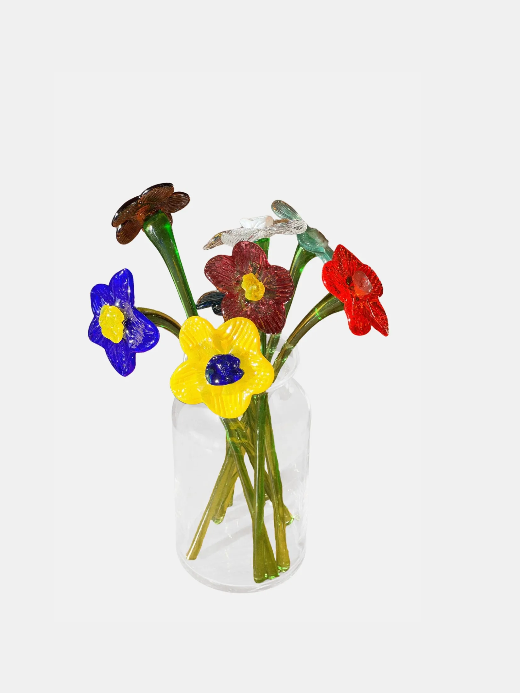 HOFF MOUTHBLOWN CRYSTAL FLOWER CREAM Discount